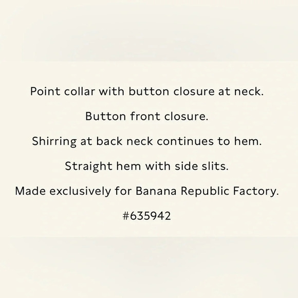 Banana Republic Collared Blouse - Picture 5 of 7